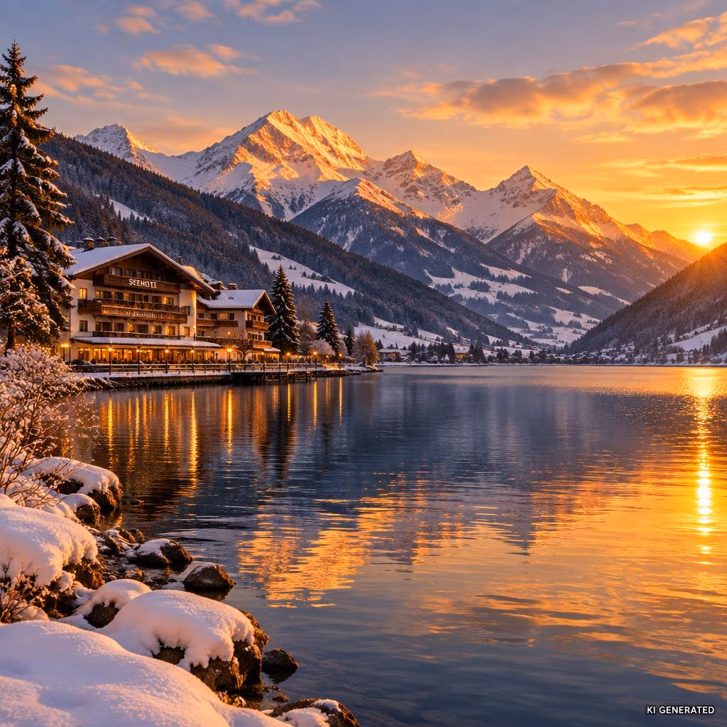 Abendstimmung im Zillertal