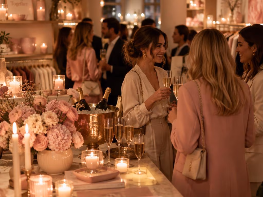 Abendveranstaltung im Glaspavillon im Schnee
